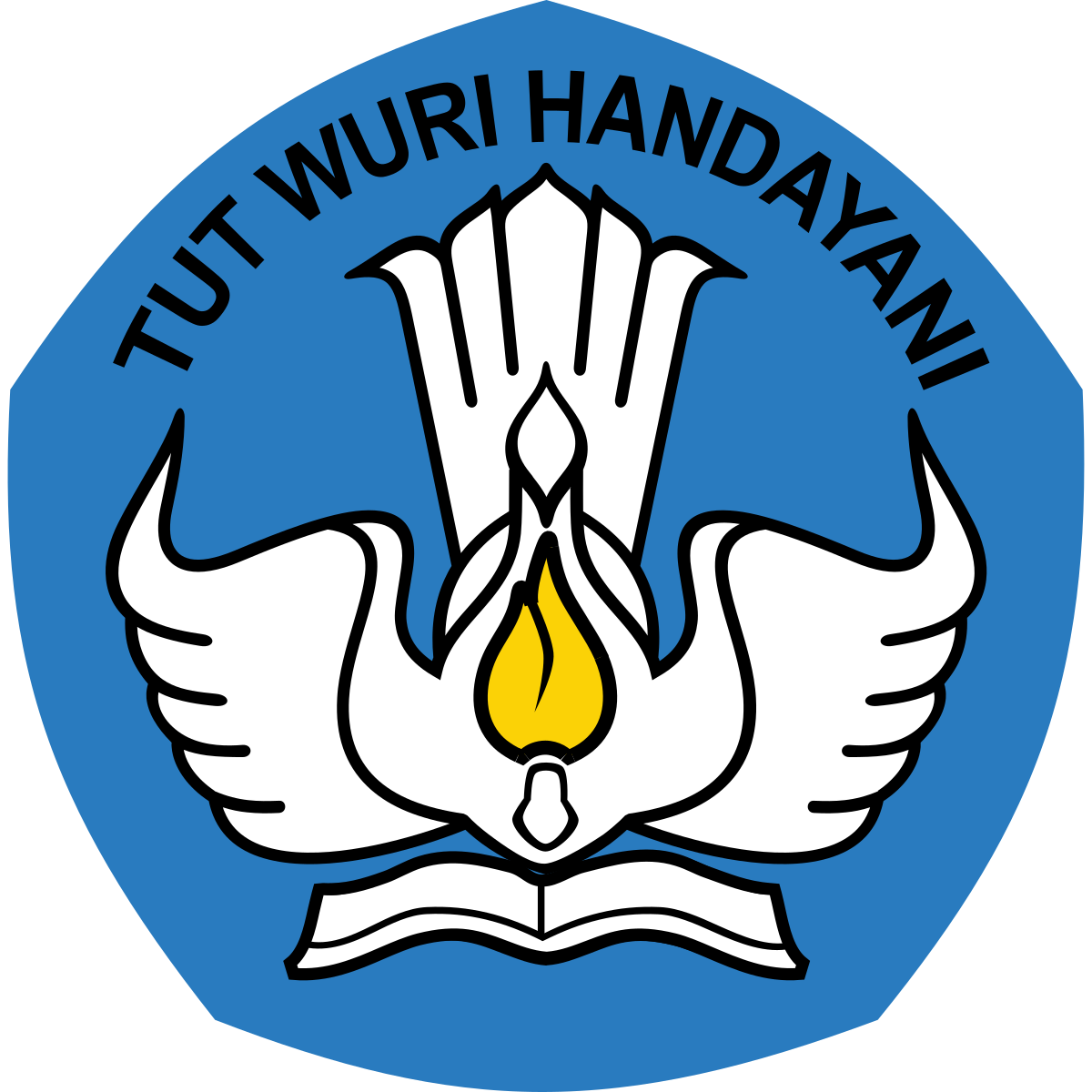 Logo Kementrian Pendidikan & Kebudayaan Riset Teknologi dan Pendidikan Tinggi Republik Indonesia